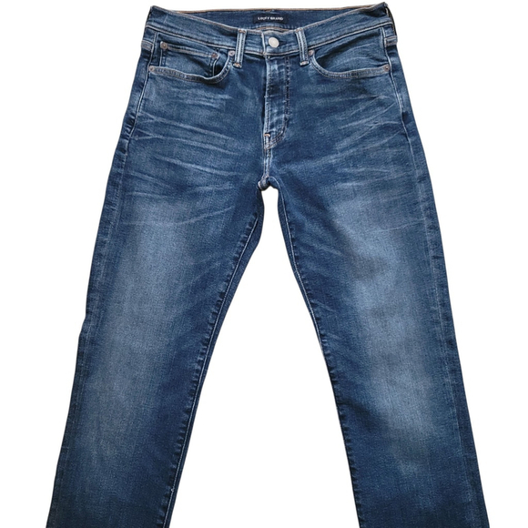 Lucky Brand 121 Slim Straight Jeans Size 30/32 Men's Excellent Condition - Picture 2 of 9